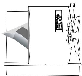 SAMSUNG LE-23R32B - Apresentar o paine de controlo - 2