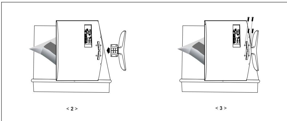 SAMSUNG LE-23R32B - Instalación del soporte - 1