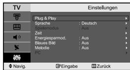 SAMSUNG LE-23R32B - Anzeigen eines blauen Bildschirms / Melodie wahlen - 1