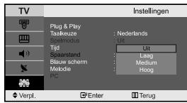 SAMSUNG LE-23R32B - De functie sparstand gebruiken - 2