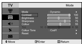 SAMSUNG LE-23R32B - Adjusting the Custom Picture - 2