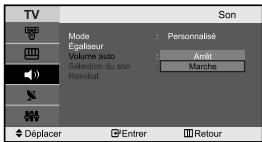 SAMSUNG LE-23R32B - Réglage des paramètres du son - 3