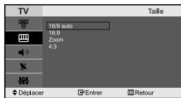 SAMSUNG LE-23R32B - Changement de la taille de l'image - 2