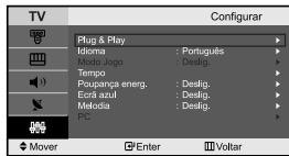 SAMSUNG LE-23R32B - Repor os valuores de fabrica das definições de som - 6