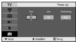 SAMSUNG LE-23R32B - Standby-klok instellen - 7