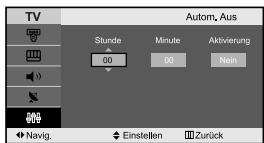 SAMSUNG LE-23R32B - Stellen der Einschlafschaltuhr - 7