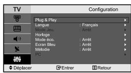 SAMSUNG LE-23R32B - Vous pouvez configurer le mode sonore (Sound)en appuyant sur le bouton "DUAL". Lorsque vous appuyez sur ce bouton,le mode sonore courant s affiche a I 'écran. - 1