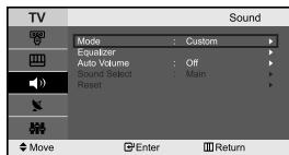 SAMSUNG LE-23R32B - Changing the Sound Standard - 1