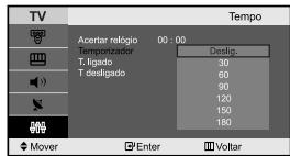 SAMSUNG LE-23R32B - Programar o temporizador - 2