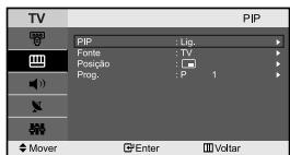 SAMSUNG LE-23R32B - Apresentar a imagem na imagem (PIP) - 2