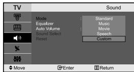 SAMSUNG LE-23R32B - Changing the Sound Standard - 2