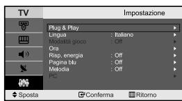 SAMSUNG LE-23R32B - Scelta della lingua - 1