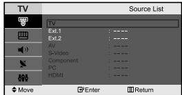 SAMSUNG LE-23R32B - Setting the Blue Screen Mode / Selecting the Melody - 4