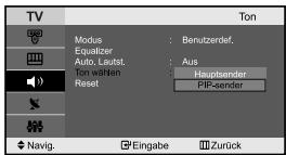 SAMSUNG LE-23R32B - Ton des Nebenbildes wiedergeben - 2