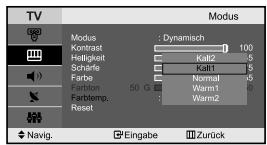 SAMSUNG LE-23R32B - Das Gerat verfügt über mehrere Einstellmöglichkeiten für die Bildqualität. - 2