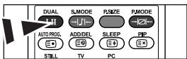 SAMSUNG LE-23R32B - Selecting the Sound mode - 1