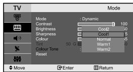 SAMSUNG LE-23R32B - Your set has several settings which allow you to control picture quality. - 2