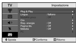SAMSUNG LE-23R32B - Selezione della modalità audio - 2