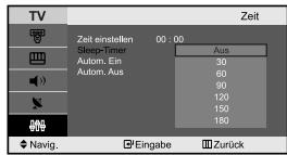 SAMSUNG LE-23R32B - Stellen der Einschlafschaltuhr - 2