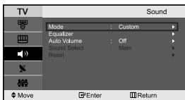 SAMSUNG LE-23R71B - Changing the Sound Standard - 1