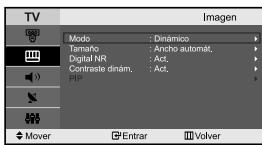 SAMSUNG LE-23R71B - Reajuste de los values de laImagen a los values predefinidos de fabrica - 1