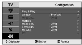 SAMSUNG LE-23R71B - Choix de la langue - 1