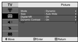 SAMSUNG LE-23R71B - You can select the picture size which best corresponds to your viewing requirements. - 4