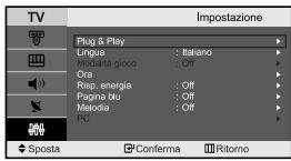 SAMSUNG LE-23R71B - É possibile selezionale le modalità audio servicamente premendo il tasto "DUAL".   Quando si preme il tasto, la modalità audio corrente appeare sullo schermo. - 1