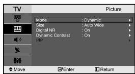 SAMSUNG LE-23R71B - Adjusting the Custom Picture - 1