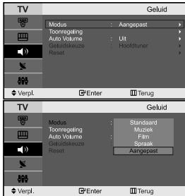SAMSUNG LE-23R71B - De geluidsstandaard wijzigen - 1