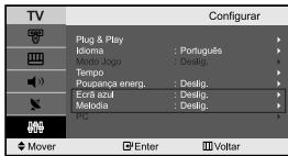 SAMSUNG LE-23R71B - Programar o modo de Ecrá azul / SeLECTIONAR a Melodia - 2