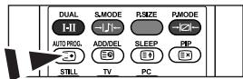 SAMSUNG LE-23R71B - Storing Channels Automatically - 1