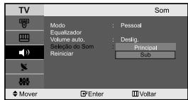 SAMSUNG LE-23R71B - Ouvir o som da imagem secundária - 2