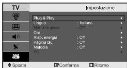 SAMSUNG LE-23R71B - Impostazione del timer - 1
