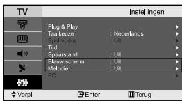SAMSUNG LE-23R71B - Blauwe schermmodus instellen / Melodie selecteren - 2