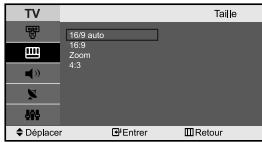SAMSUNG LE-23R71B - Changement de la taille de l'image - 2