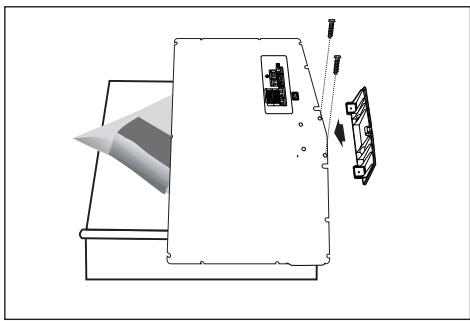 SAMSUNG LE-23R71B - De muurbevestigingsbeugel installeren - 1