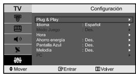 SAMSUNG LE-23R71B - Ajuste del temporizador de desconexión - 5
