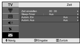 SAMSUNG LE-23R71B - Stellen der Einschlafschaltuhr - 5