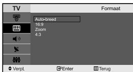 SAMSUNG LE-23R71B - Het beeldformaat selecteren - 2