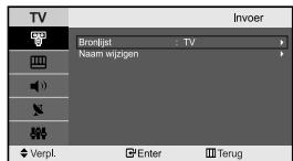 SAMSUNG LE-23R71B - De namen van de ingangsbron bewerken - 1