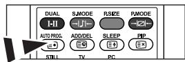 SAMSUNG LE-23R71B - Mémorisation automatique des chaînes - 1