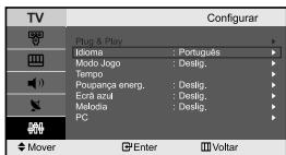 SAMSUNG LE-23R71B - Repor os valuores de fabrica das definições de som - 9