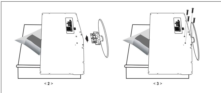 SAMSUNG LE-23R71B - Installazione del supporto - 1