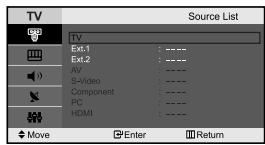 SAMSUNG LE-23R71B - Setting the Blue Screen Mode / Selecting the Melody - 4