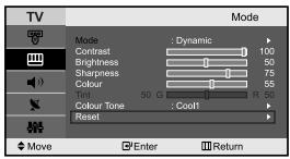 SAMSUNG LE-23R71B - You can return to the factory defaults picture settings. - 1