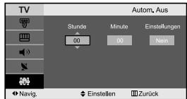 SAMSUNG LE-23R71B - Stellen der Einschlafschaltuhr - 7