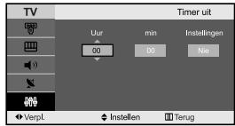 SAMSUNG LE-23R71B - Standby-klok instellen - 7