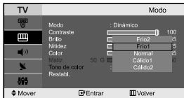 SAMSUNG LE-23R71B - Launidadofrecevariasconfiguracionesquepermitencontrolarla calidad de imagen. - 2