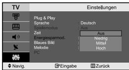 SAMSUNG LE-23R71B - Verwenden der Energiesparfunktion - 2